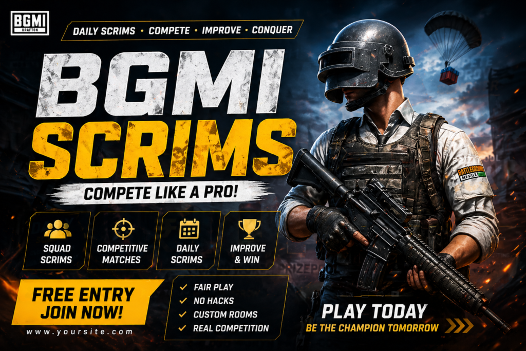BGMI TOURNAMENT PLATFORM